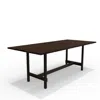 Comfort Pointe Jaslyn Split Top Dining Table - Walnut In Brown