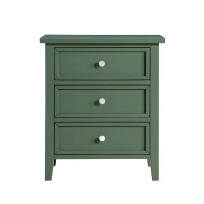 Comfort Pointe Lennon 3-drawer Nightstand - Vintage Green
