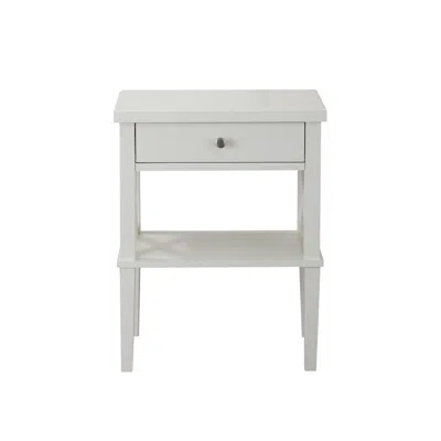 Comfort Pointe Marta White Nightstand