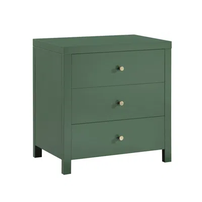 Comfort Pointe Nolan 3-drawer Nightstand - Vintage Green