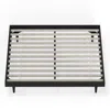 Comfort Pointe Sachse King Solid Wood Platform Bed Frame Black In Black