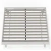 Comfort Pointe Sachse Queen Solid Wood Platform Bed Frame White