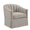 Comfort Pointe Sanibel Skirted Swivel Accent Chair