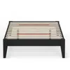Comfort Pointe Serene Farmhouse Style Twin Wood Bed Frame - Black