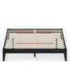 Comfort Pointe Serene Farmhouse Stylequeen Wood Bed Frame - Black