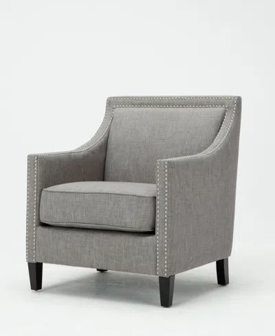 Comfort Pointe Taslo Accent Chair In Gray