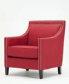 Comfort Pointe Taslo Accent Chair In Red