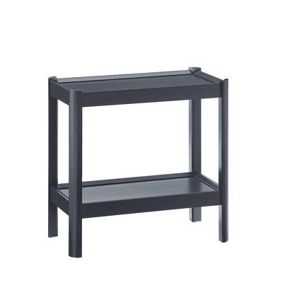 Comfort Pointe Yukon Matte Black Nightstand