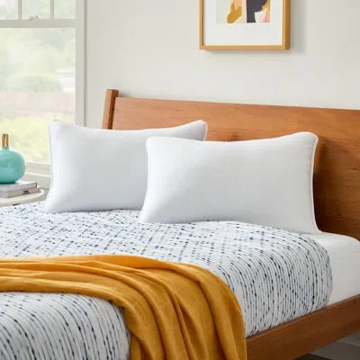 Comfort Tech Firm Support Pillow In White