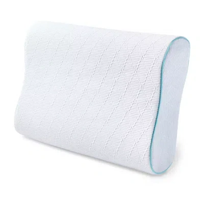 Comfort Touch By Therapedic The Everyday Contour Pillow In White