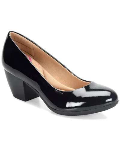 Comfortiva Amora Leather Pump In Black