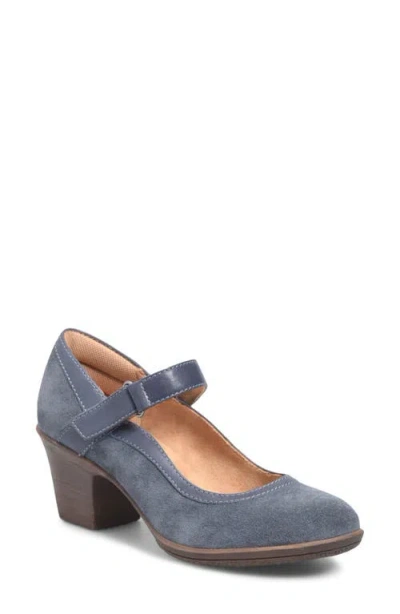 Comfortiva Barnes Mary Jane Pump In Storm Blue