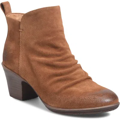 Comfortiva Brandy Waterproof Bootie In Havana Brown