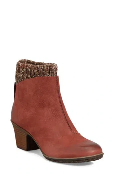 Comfortiva Brianne Bootie In Brown