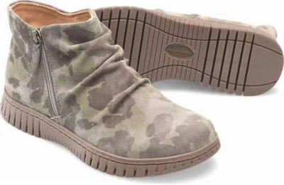 Comfortiva Calla Bootie In Olive In Multi