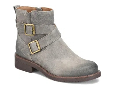 Comfortiva Clover Bootie In Gray