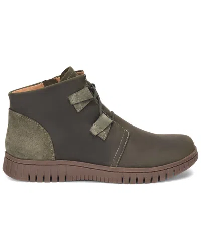 Comfortiva Corine Suede Boot In Green
