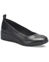 Comfortiva Dillon Leather Flat In Black