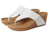 Comfortiva Edwyn Platform Wedge In White