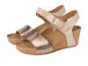 Comfortiva Eldorah Wedge Sandal In Multi