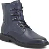 Comfortiva Elsberry Water Resistant Lace-up Bootie In Blue