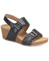 Comfortiva Erlina Leather Sandal In Black