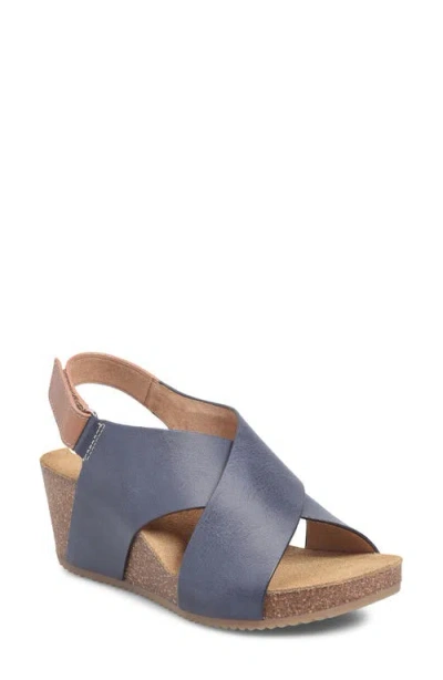 Comfortiva Eva Slingback Sandal In Sky Navy