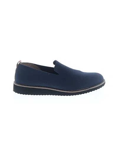 Pre-owned Comfortiva Flats In Blue
