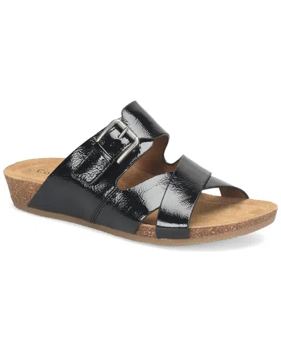 Comfortiva Gervaise Leather Sandal In Black