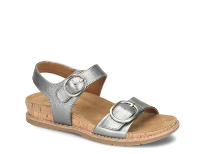 Comfortiva Gibson Sandal In Silver
