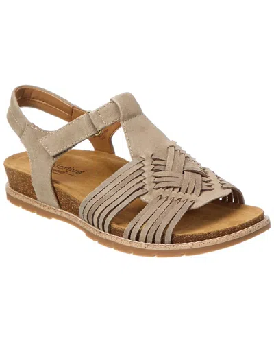 Comfortiva Gladia Suede Sandal In Blue