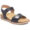 Comfortiva Gwen Wedge Sandal In Black