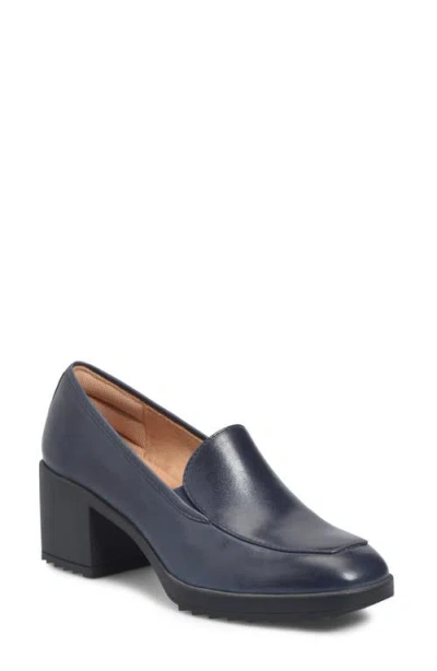 Comfortiva Hailey Loafer Pump In Sky Navy