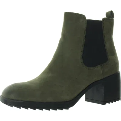 Comfortiva Hammond Womens Zipper Leather Ankle Boots In Multi