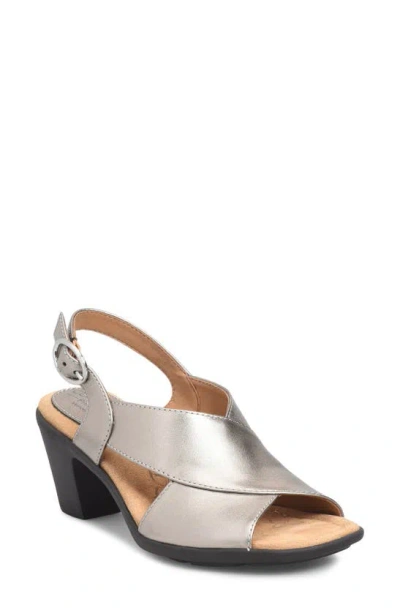 Comfortiva Katara Slingback Sandal In Anthracite