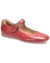 Comfortiva Kaylee Leather Casual Shoe In Red