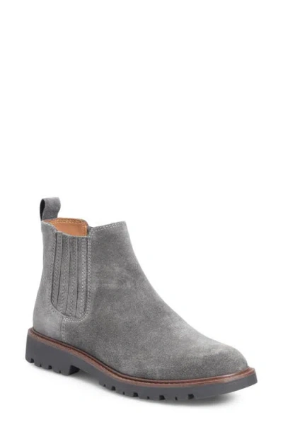 Comfortiva Ledelle Chelsea Boot In Smoke Suede