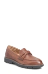 Comfortiva Lilac Lug Sole Loafer In Cafe