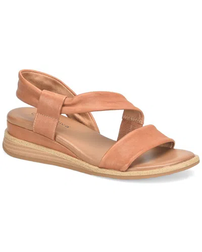 Comfortiva Marcy Leather Sandal In Neutral