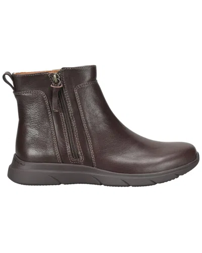 Comfortiva Maxine Leather Boot In Brown