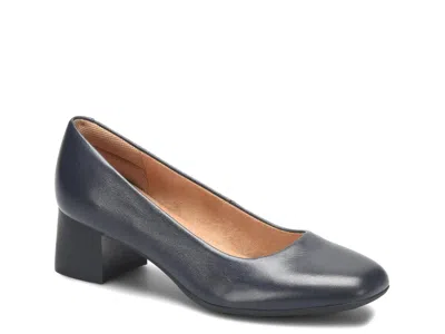 Comfortiva Peach Pump In Blue