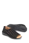 Comfortiva Petal Cutout Sandal In Black