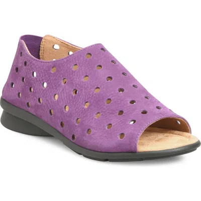 Comfortiva Petal Cutout Sandal In Purple
