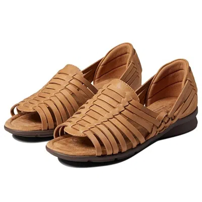 Comfortiva Putnam Ct0037000 Sandals Brown Round Toe Slip-on Zap1046