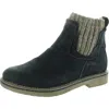 Comfortiva Rawnie Womens Suede Pull On Booties In Multi