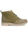 Comfortiva Rebeca Suede Boot In Green