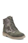 Comfortiva Renn Lace-up Boot In Army Green/olive