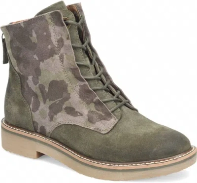Pre-owned Comfortiva Renny In Army Green/olive