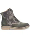 Comfortiva Renn Lace-up Boot In Green