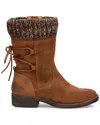 Comfortiva Salem Suede Boot In Brown